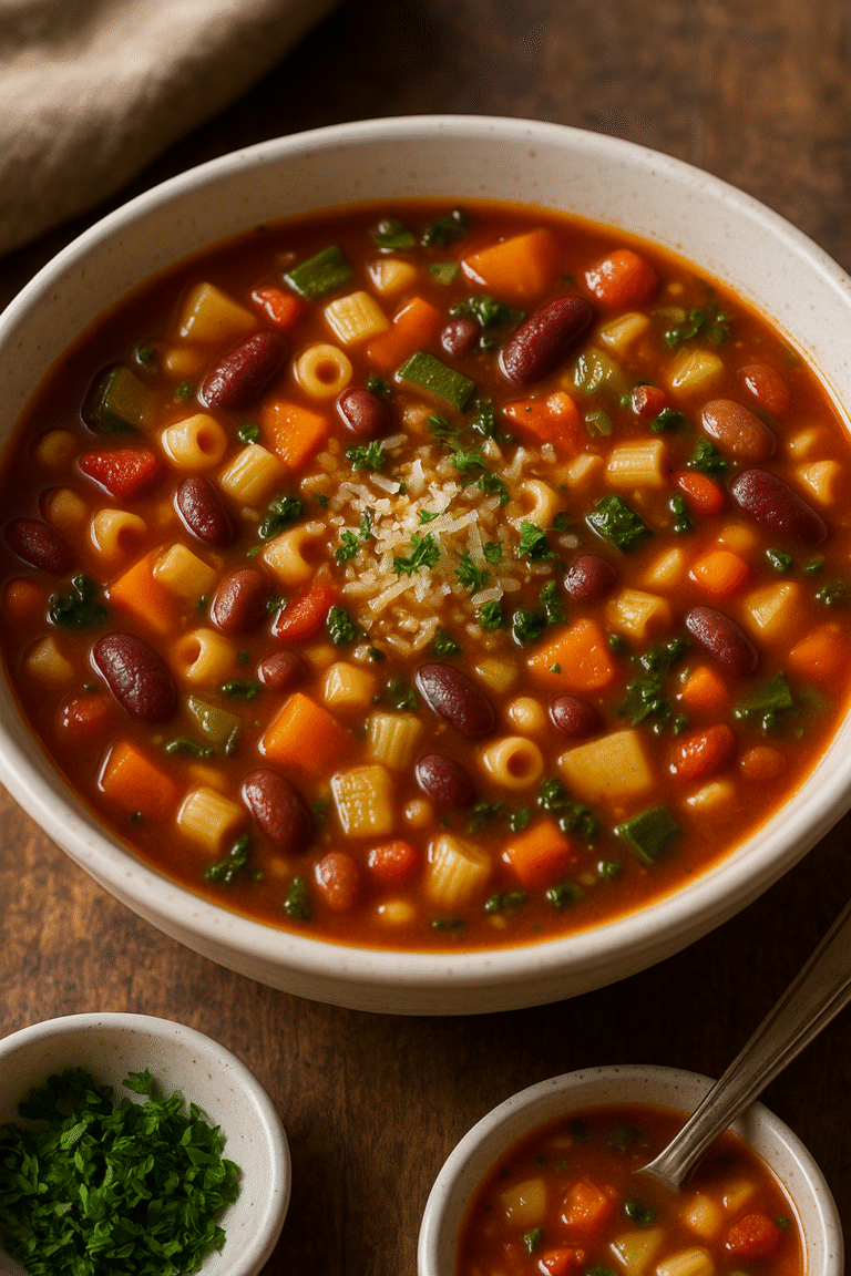 Sopa minestrone: receta clásica y deliciosa para disfrutar en casa
