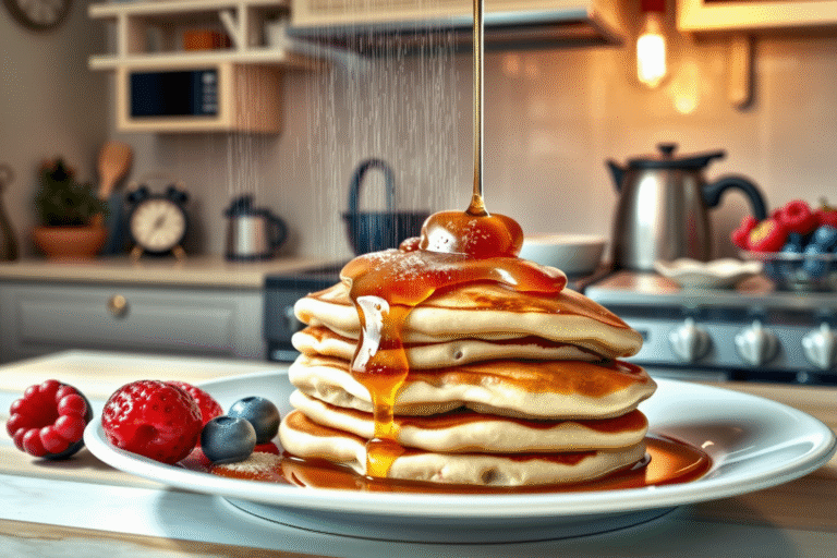 TORTITAS AMERICANAS (PANCAKES)