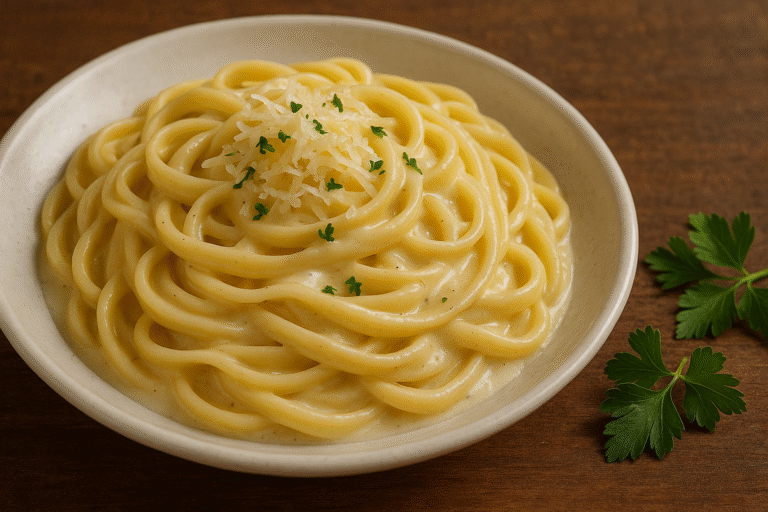 Salsa Alfredo Italiana: receta tradicional y fácil paso a paso