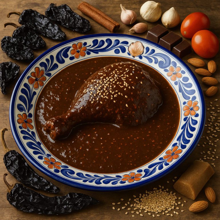 Cómo preparar mole mexicano tradicional: receta auténtica paso a paso con ingredientes caseros
