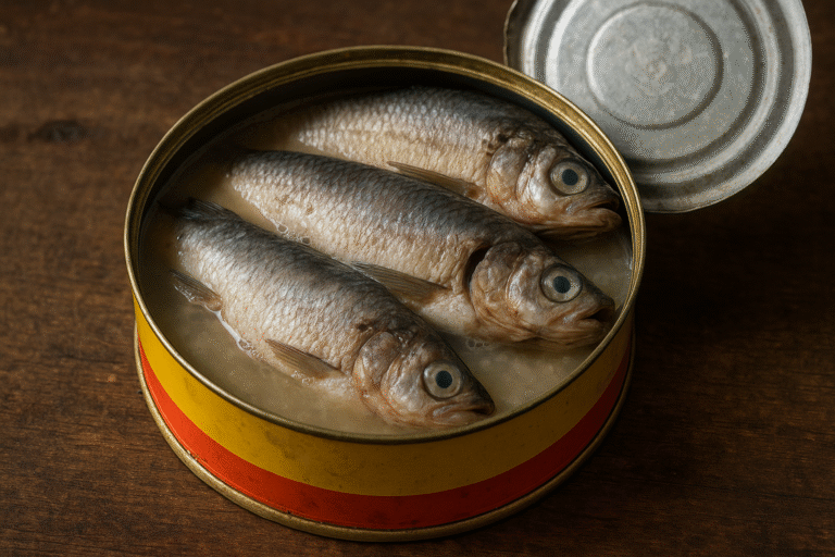Platillo con Surströmming