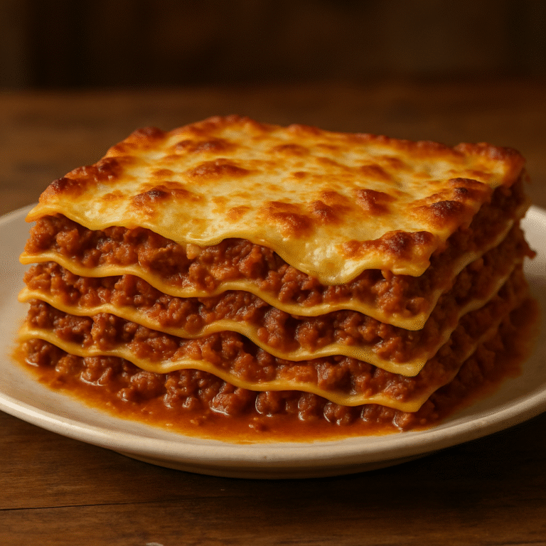 Receta de lasaña casera: paso a paso para preparar la mejor lasaña