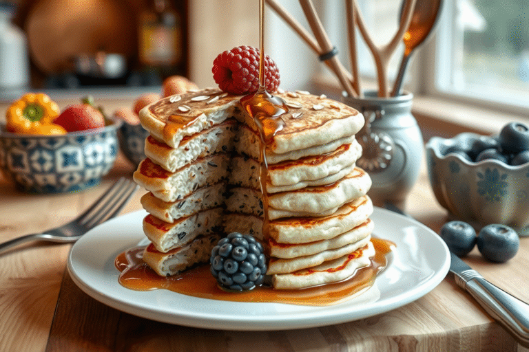 Tortitas de Avena: receta fácil y saludable para disfrutar en casa