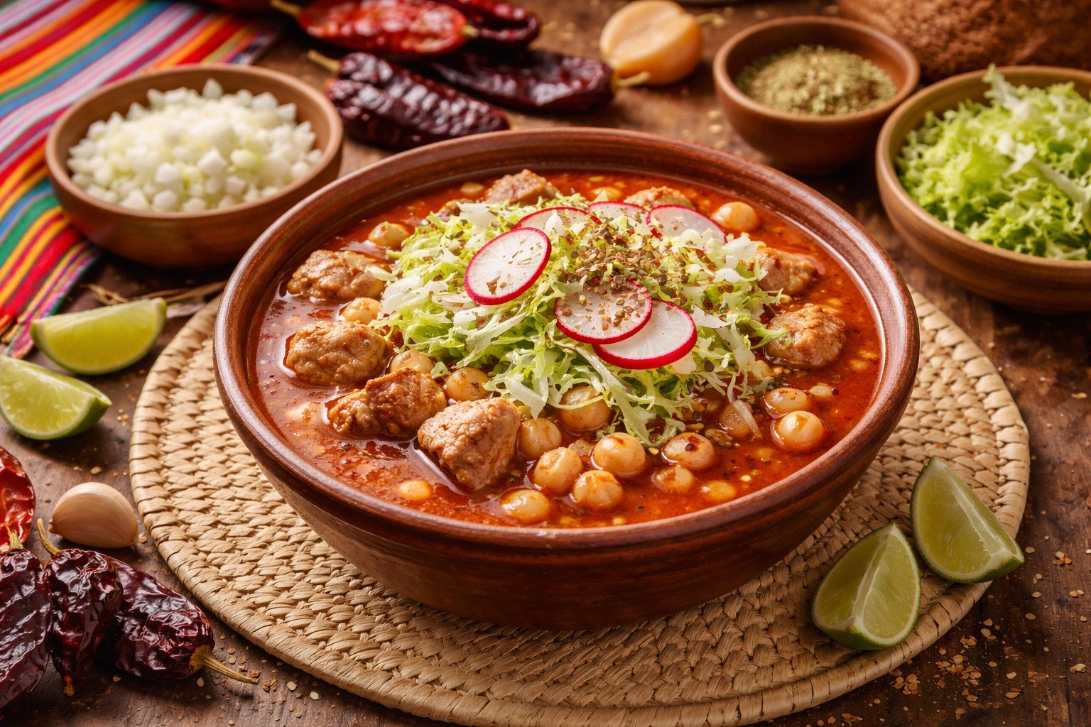 IMAGEN DE UN PLATO DE POZOLE